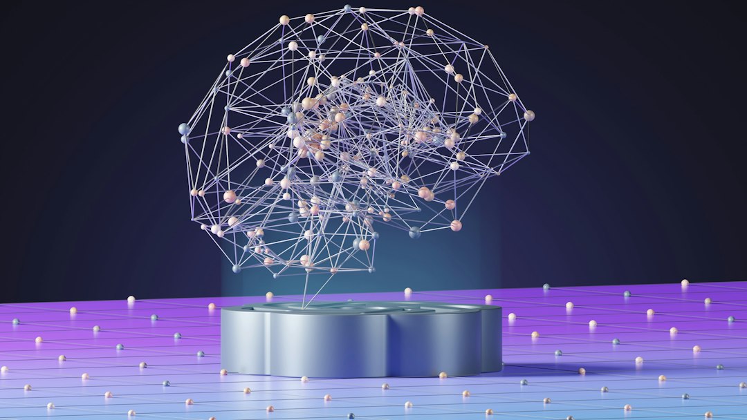 Abstract AI network representing GPT-6.1 Sol